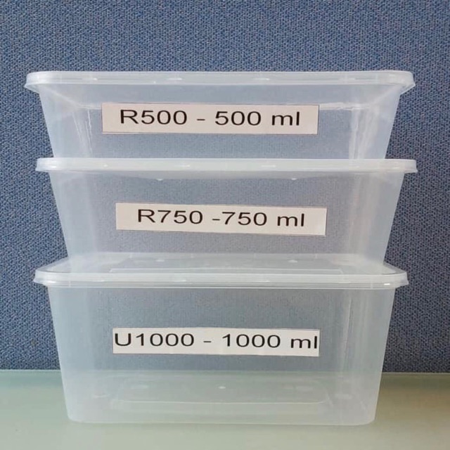 Microwavable Containers Rec 1000 Ml Shopee Philippines