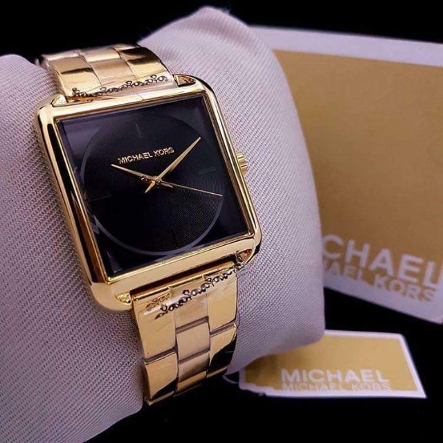 square michael kors watch