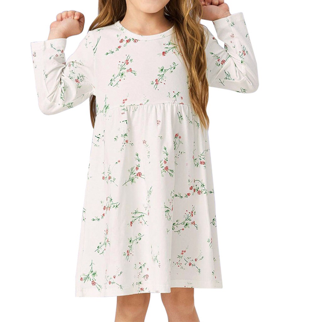 long sleeve floral dresses