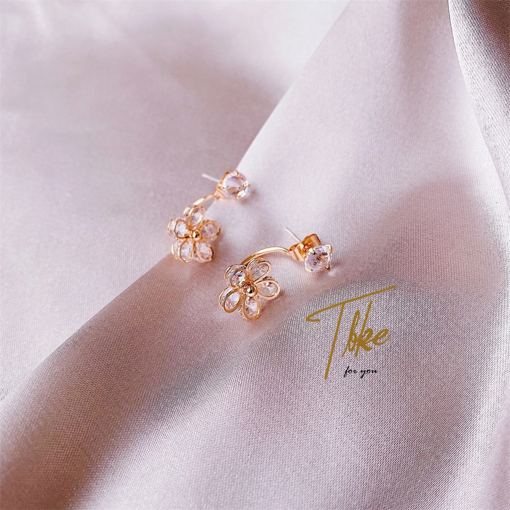 Tala 18K Gold Kyle Inspired - Gem Flower Earrings Exquisite packaging ...