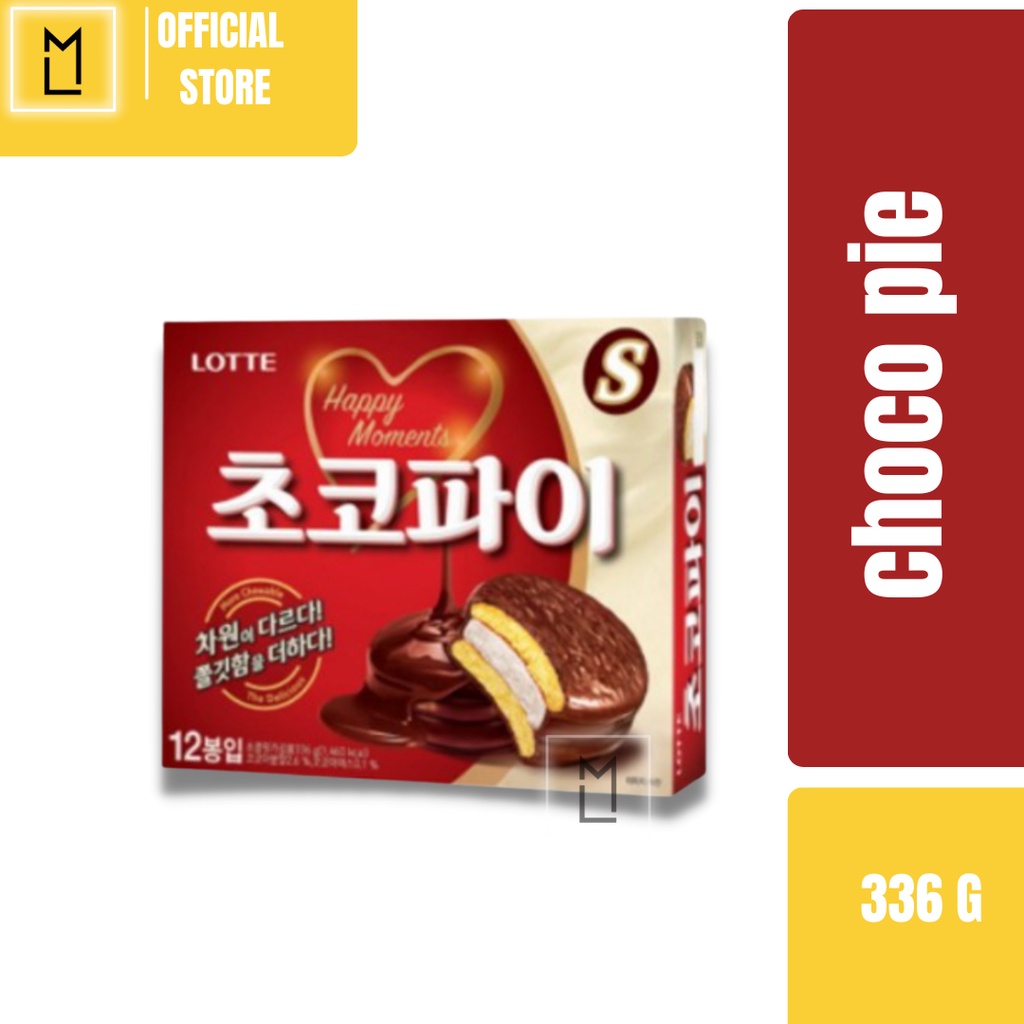 Lotte Choco Pie Korean Choco Pie 336G Shopee Philippines