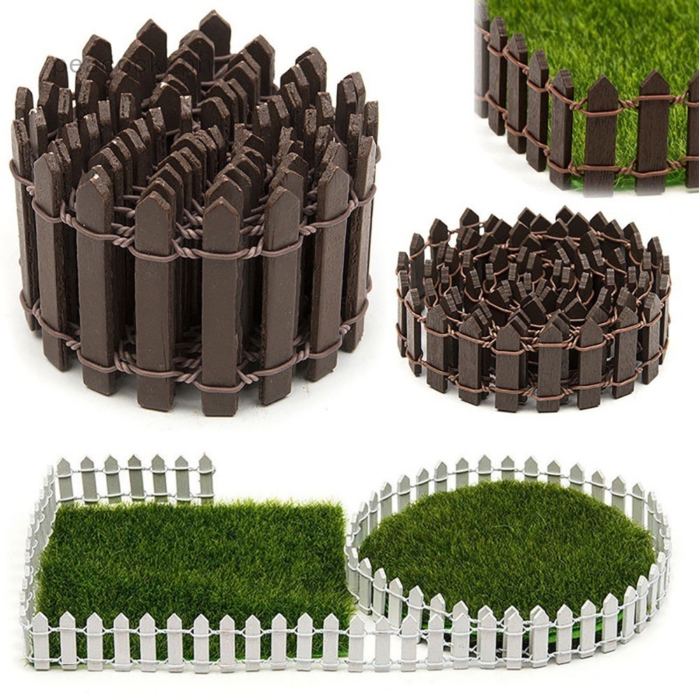 Miniature Fence Mini Garden Craft Landscape DIY Decor | Shopee Philippines
