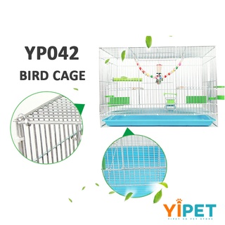 Decoration floorYIPET Ready Stock Cage Bird Bird Cage Large Parrot Breeding Cage Starling Skin Galva
