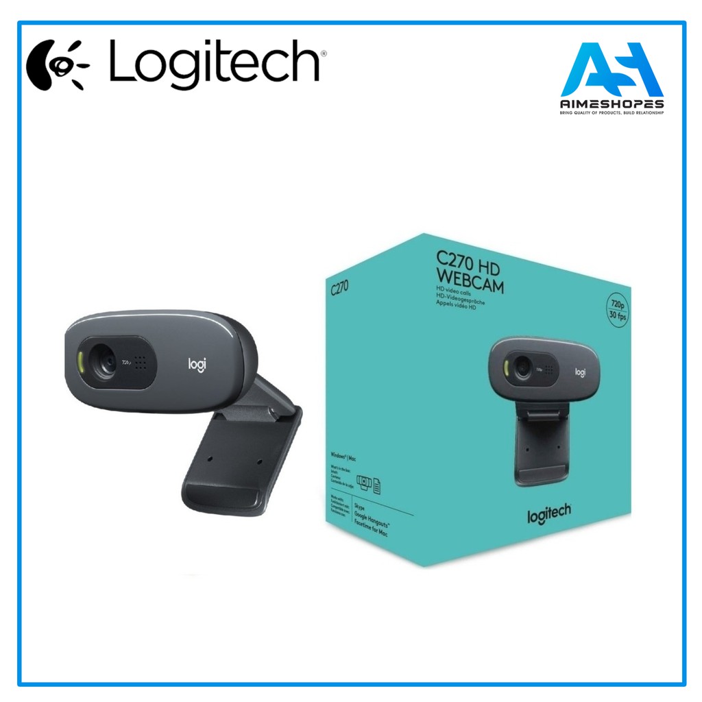 Logitech C270 Desktop or Laptop cam HD 720P Shopee Philippines