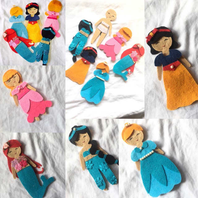 felt paper dolls