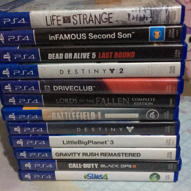 second hand ps4 games online