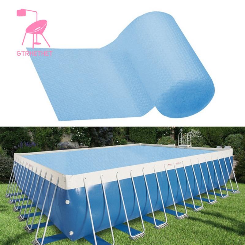 Solar Pool Cover Protector Swimming Pool Cover for Intex Pool Foot