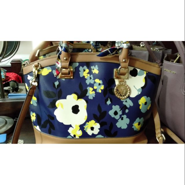 anne klein floral handbag