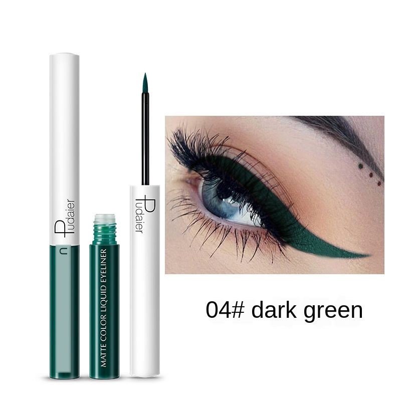 dark green liquid eyeliner
