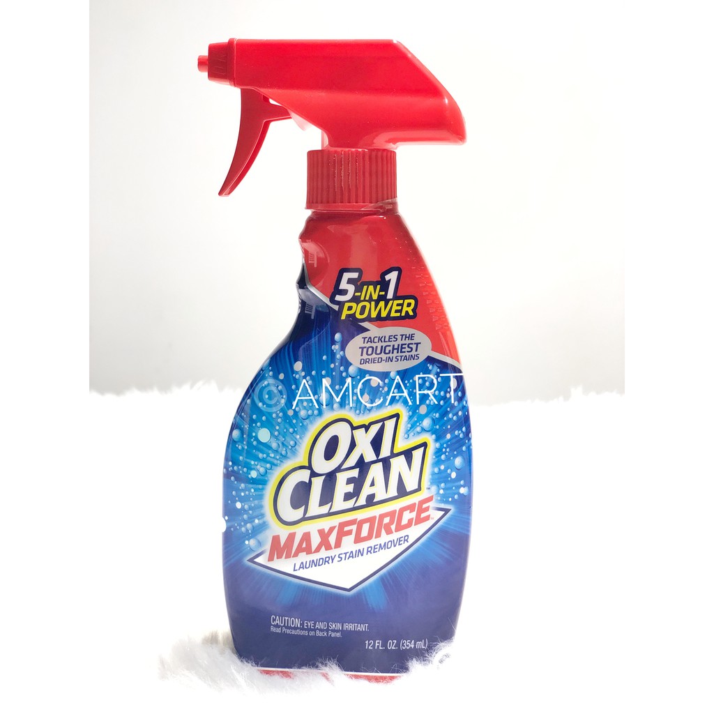 OxiClean Max Force Laundry Stain Remover 354mL 5-in-1 Power | Shopee ...