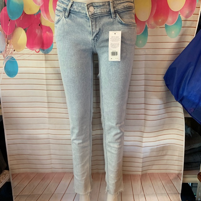levi's low waist skinny jeans