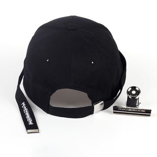 New Korean fashion long back strap Send clip baseball cap unisex cotton snapback hip hop hat #8