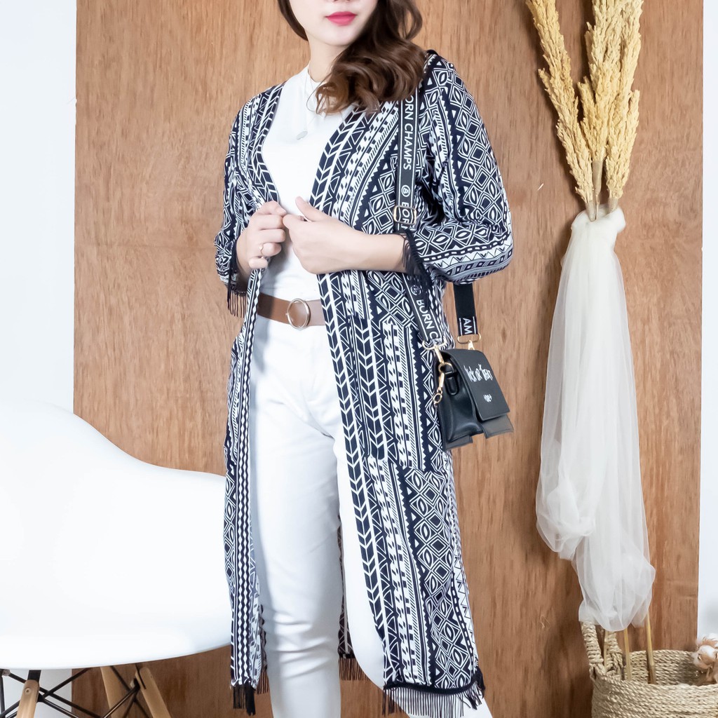 ethnic cardigan