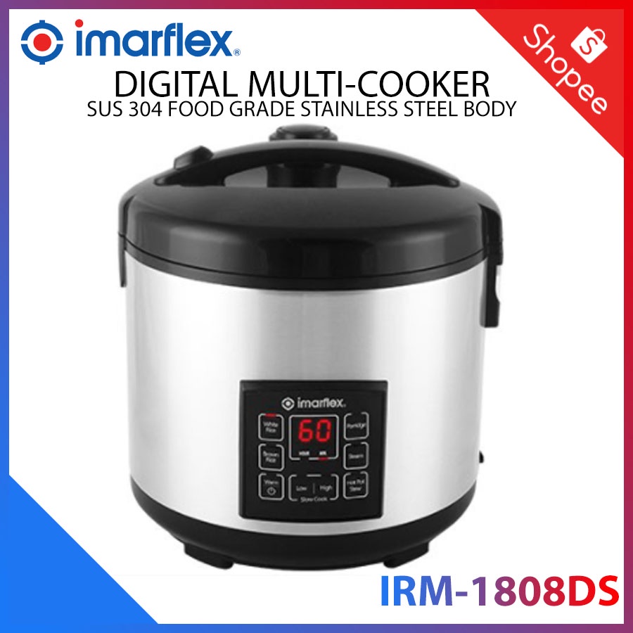 Imarflex 8 In 1 Digital Multi Cooker Irm 1808ds Shopee Philippines 3217