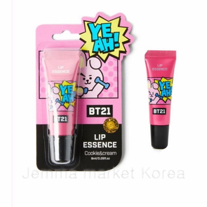 BT21 Lip Essence 8ml 7 types BTS Lip Care Balm Treatment Moist Korea