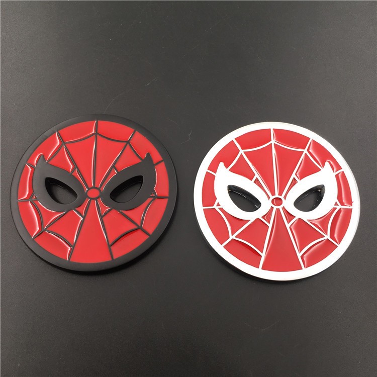 1x Metal Marvel Hero Spiderman Logo Car Motor Emblem Sticker | Shopee  Philippines