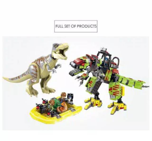 lego t rex dino mech