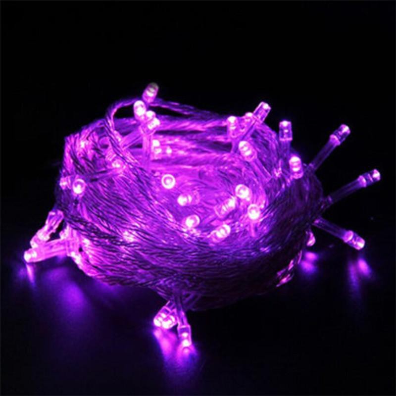 purple led christmas lights