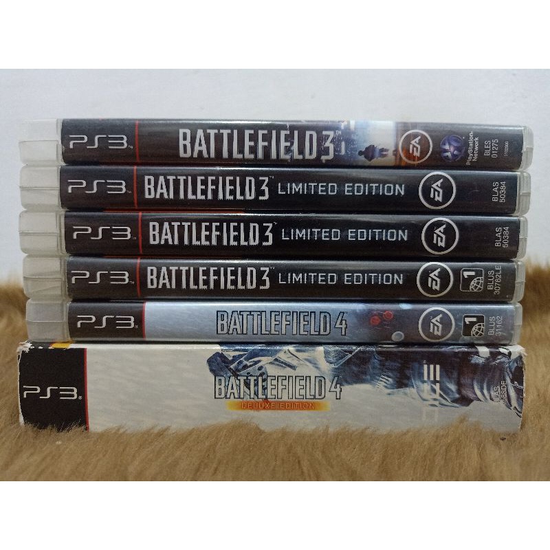 PS3 Battlefield 3 & 4 Standard / Limited Edition / Deluxe Edition