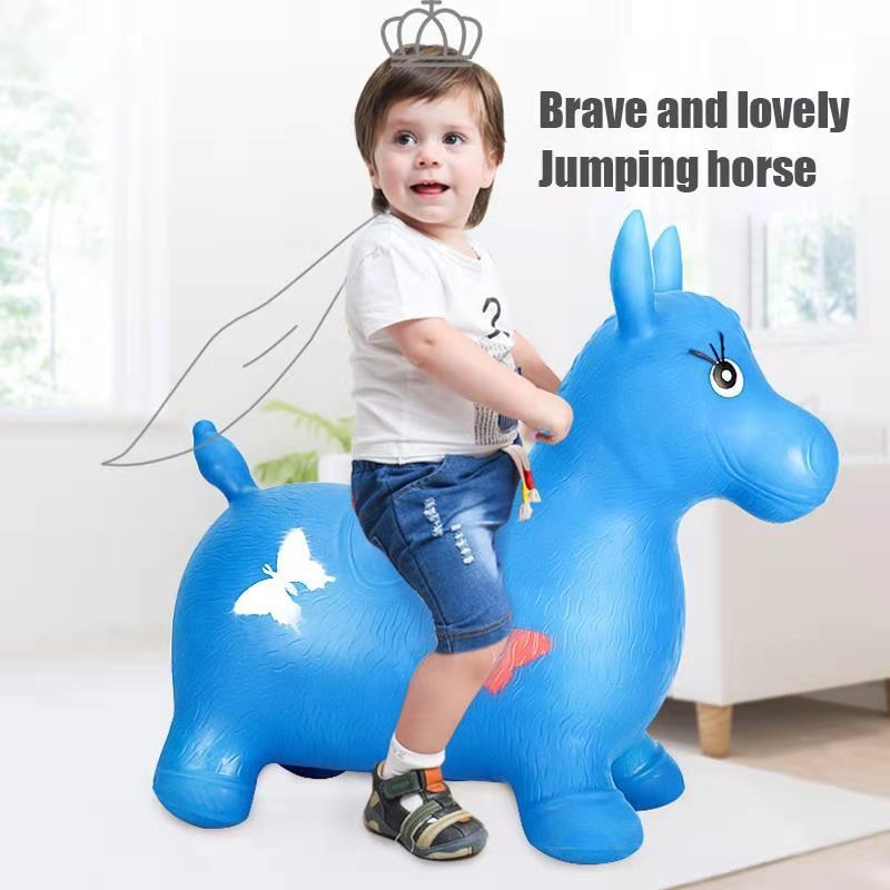 Bouncy Donkey Animal with & without Sounds Kiddie Inflatable Toys ...