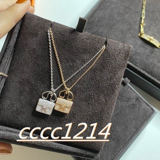 HERMES kelly necklace gold silver chain rose gold Kang Kang bag necklace