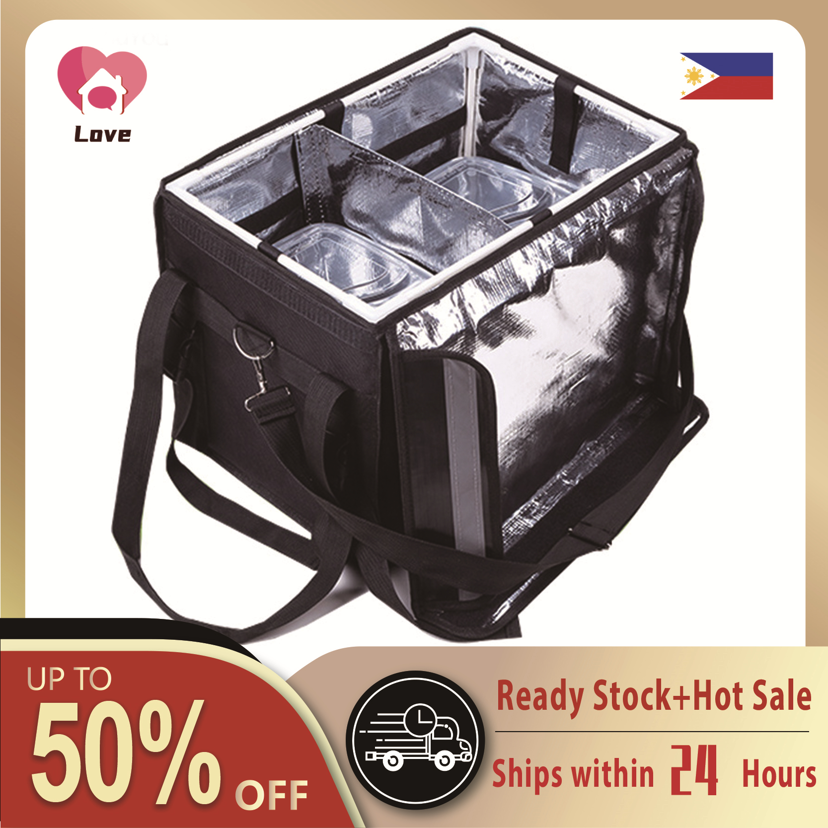 32L/48L/62L Thermal Insulated Bag Food Business food delivery bag