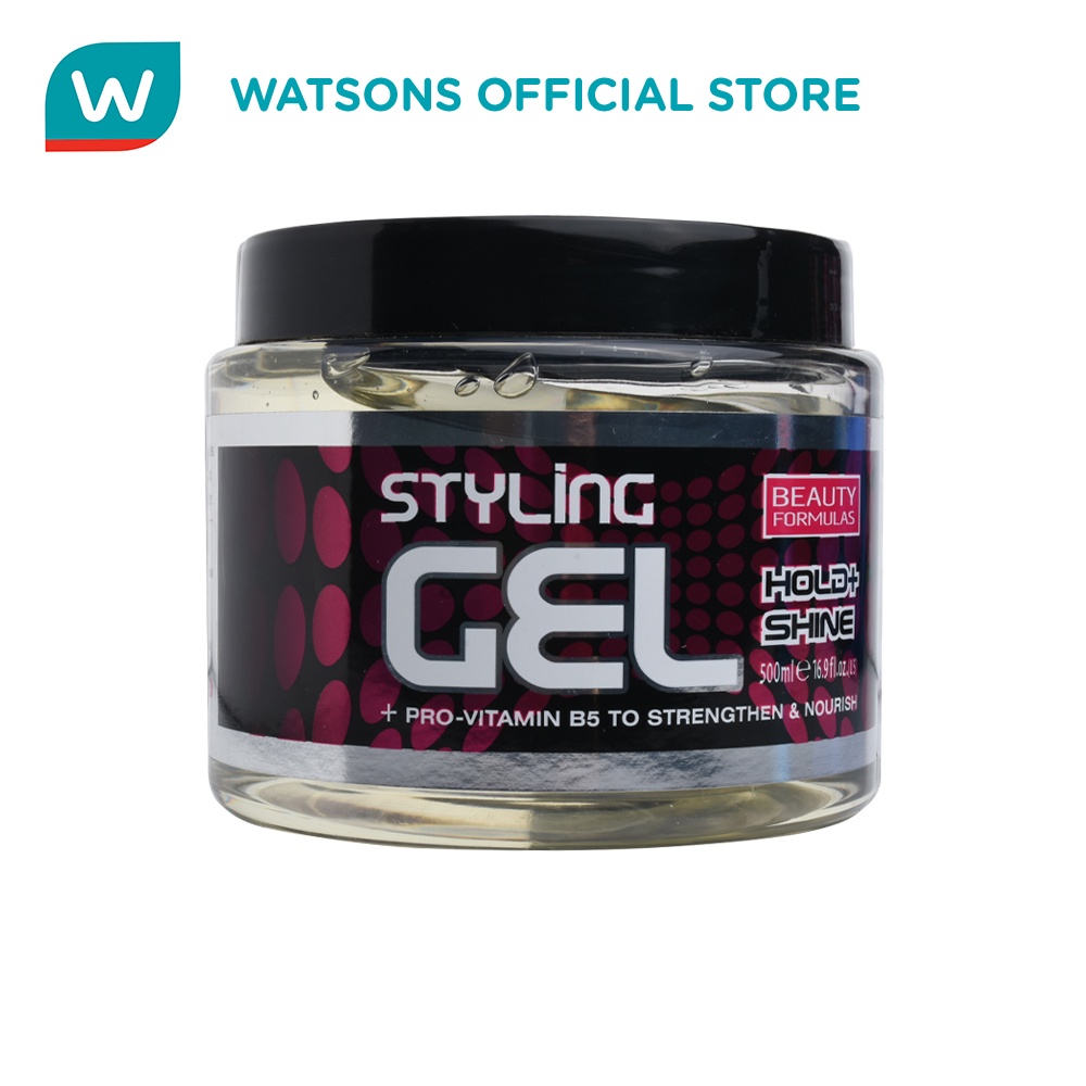 BEAUTY FORMULA Gel Hold Shine 500mL Shopee Philippines