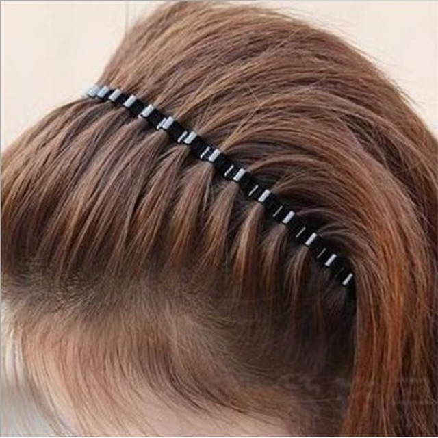 Wavy Hair Head Hoop Band Sport Headband Hairband Shopee