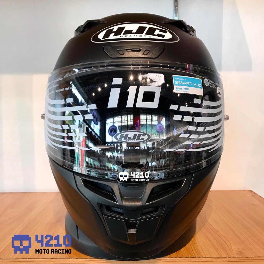 HJC i10 FULL FACE HELMET (Matte Black) Shopee Philippines