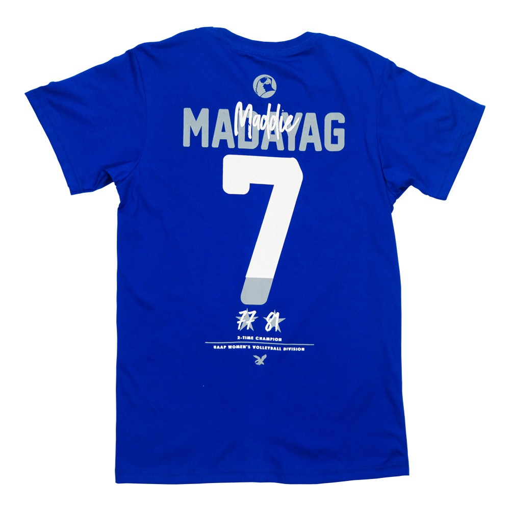 Getblued Ateneo Volleyball Champion Series Maddie Madayag 7 Shirt Jersey Shopee Philippines