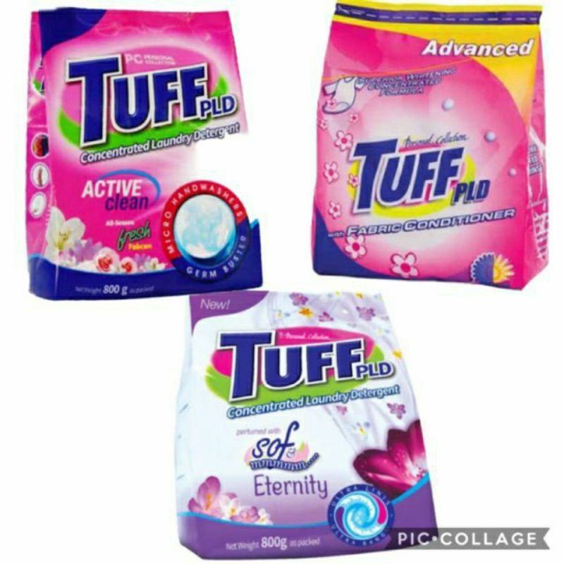 TUFF PLD powder laundry detergent 800g Shopee Philippines