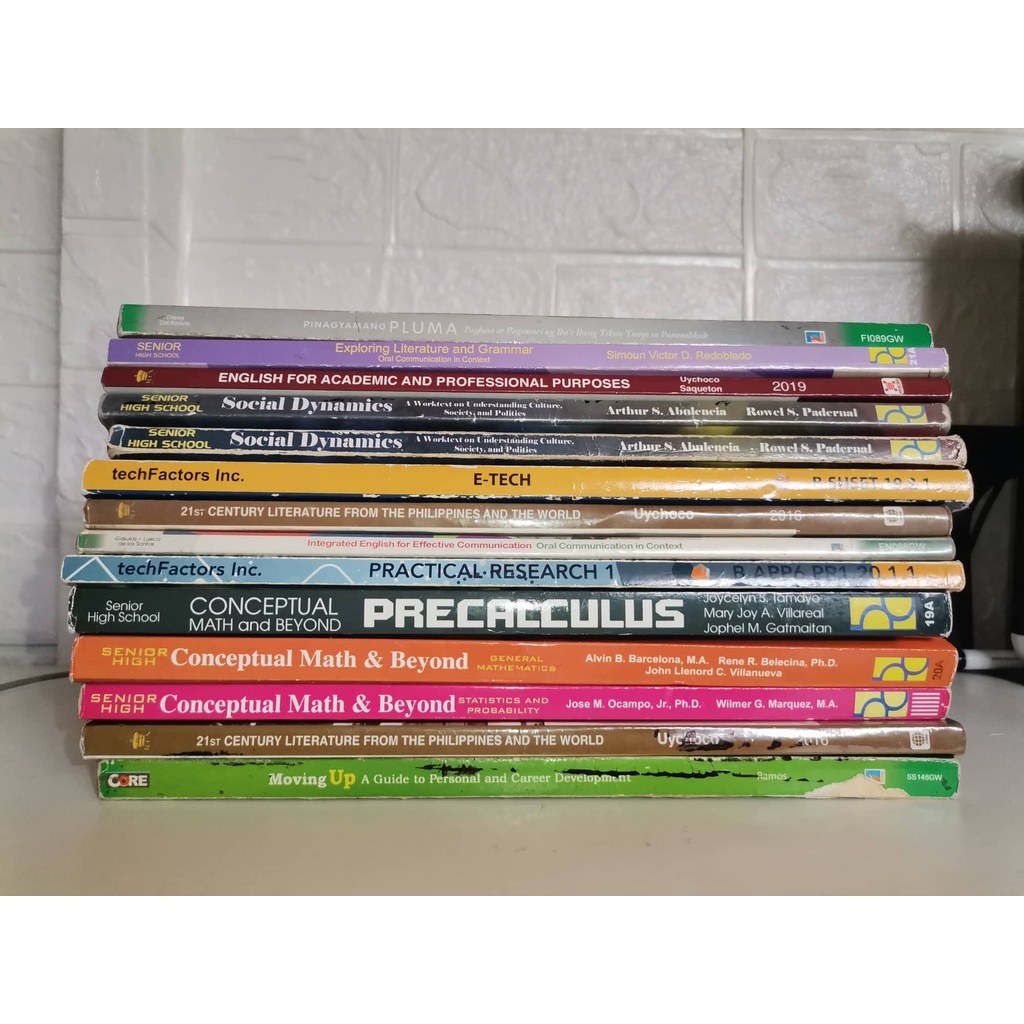 SHS GRADE 11 STEM SECOND HAND BOOKS Shopee Philippines