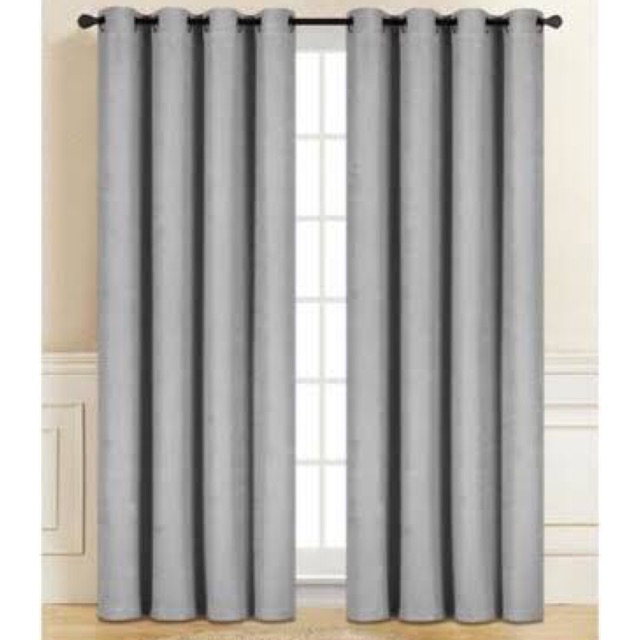 curtain gray