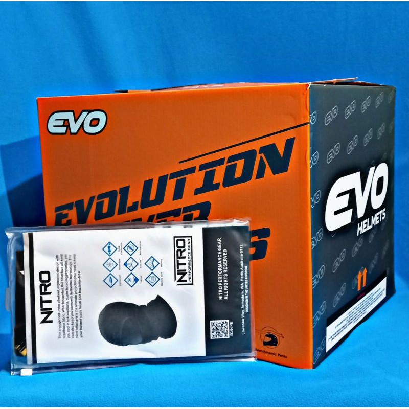 Evo Gt Pro Renegade One Blue Full Face Dual Visor Irridium Lense Shopee Philippines