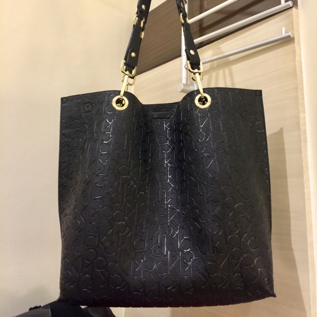 Calvin Klein Monogram big bag | Shopee Philippines