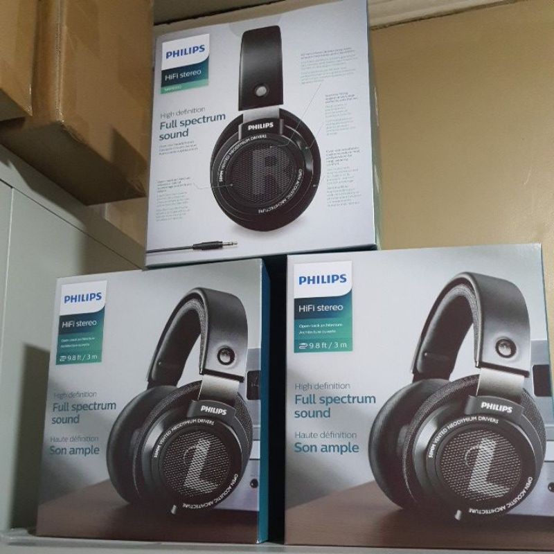 Philips SHP9500 Hifi Openback Headphone Studio Monitoring Latest
