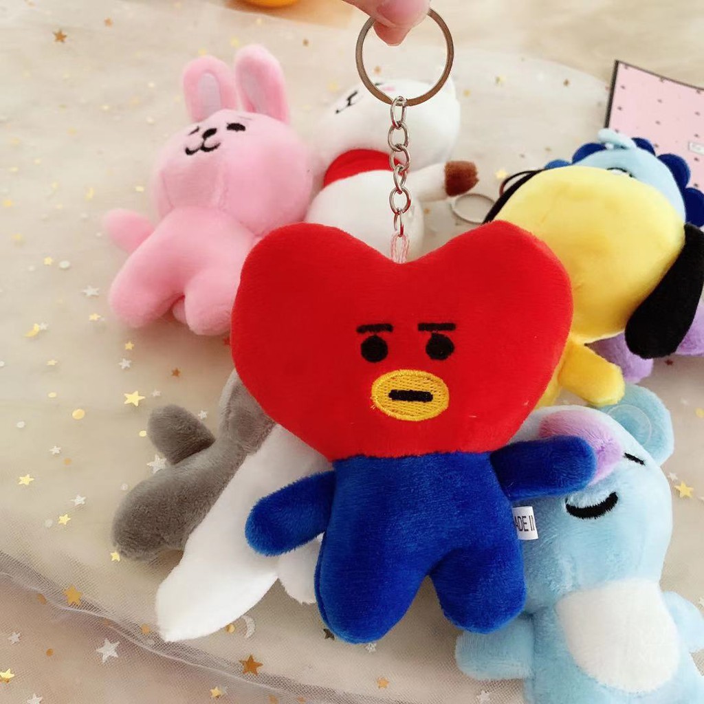 bts plush keychain