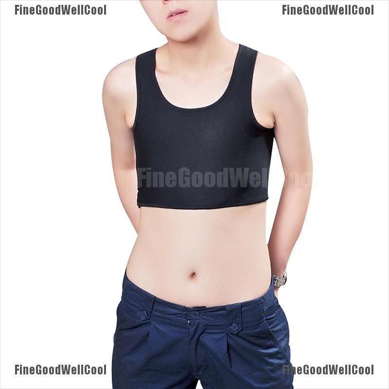 The Latest Tide Short Chest Breast Vest Breathable Buckle Binder Trans Lesbian Tomboy Cosplay 6822