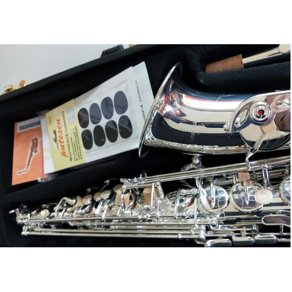 Premium Best Quality Yanagisawa Alto Saxophone EFlat Nickel Gold Sax