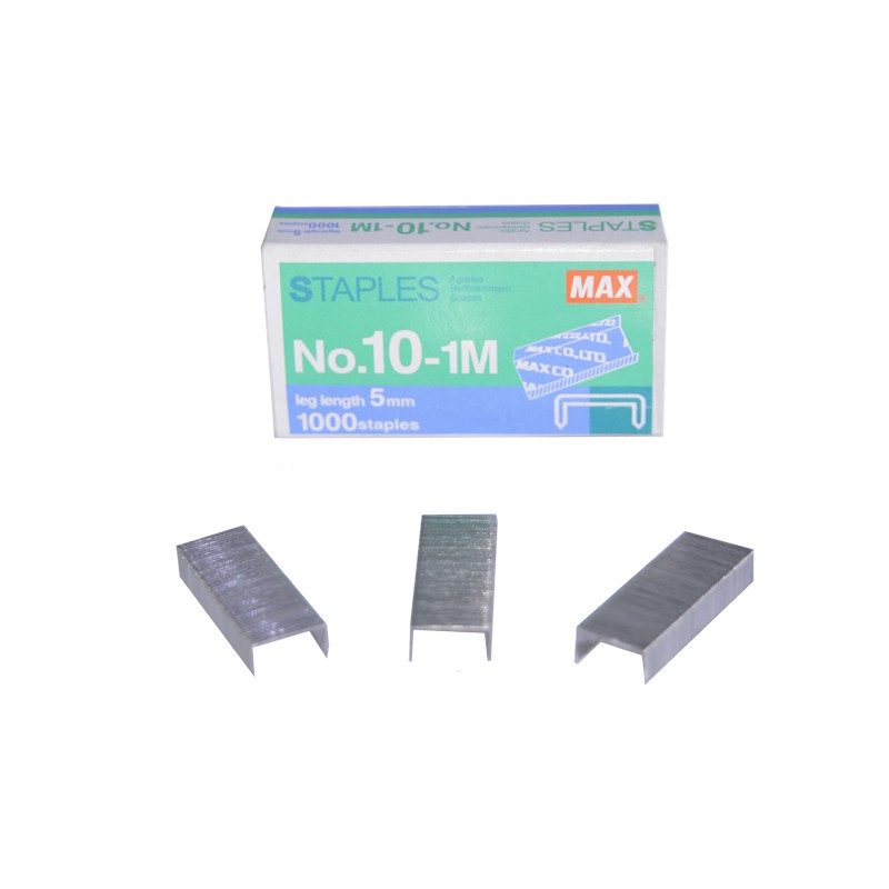 MAX staple wire no. 10 1000 staples Shopee Philippines