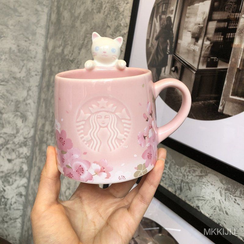 starbucks cat mug