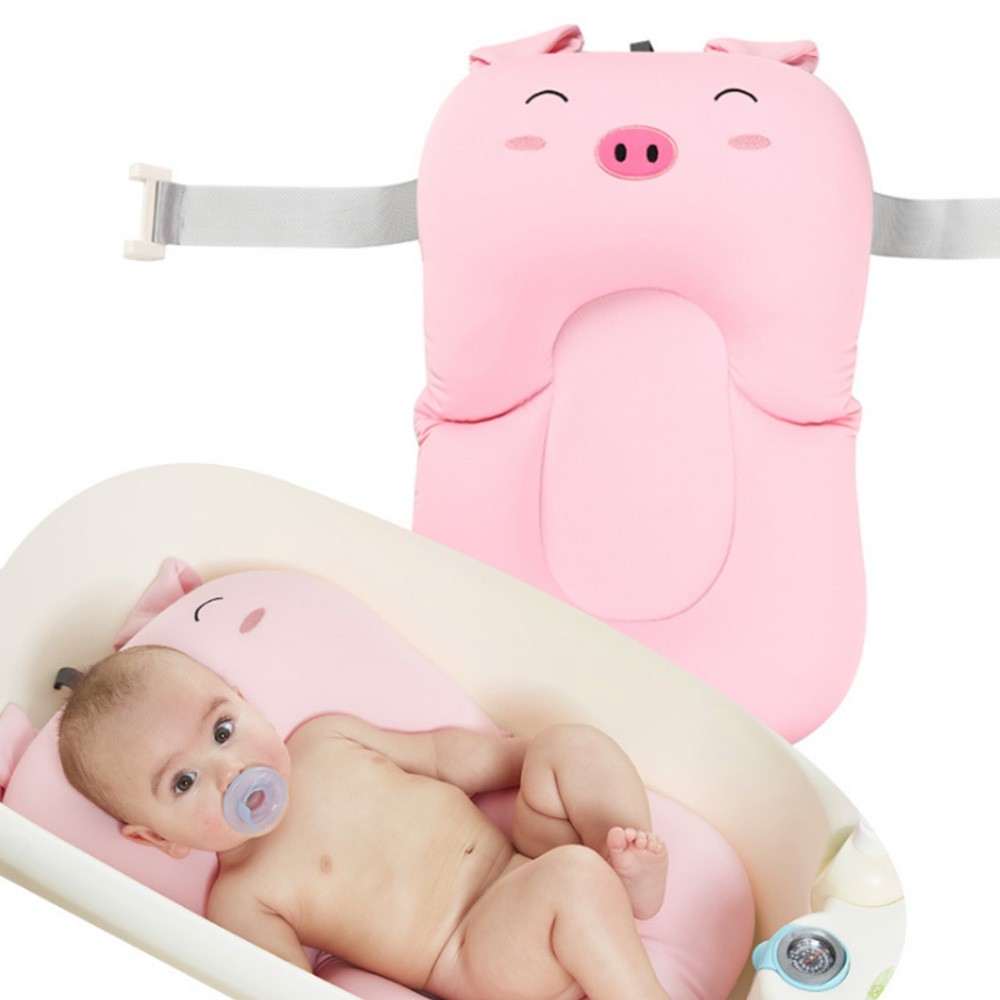 Anti-skid Baby Bath Infant Bathtub Non Slip Cushion Safe ...