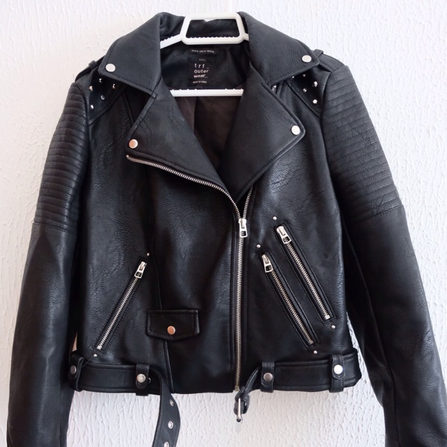 zara motorcycle jackets