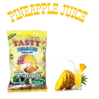 tasty palamig juice and chocolate powder pineapple red ice tea sago't ...