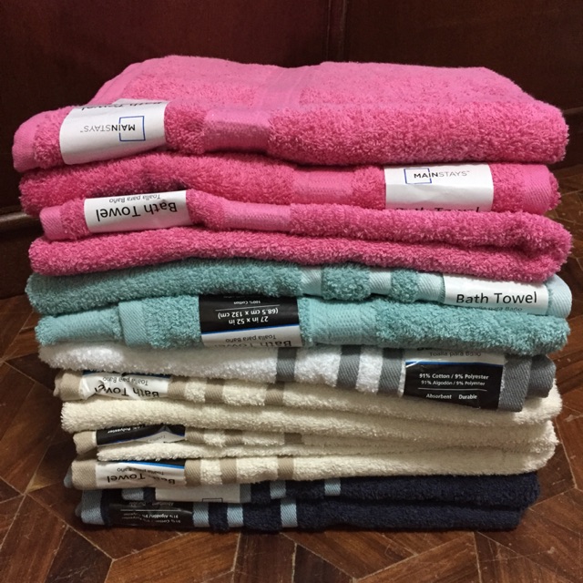 mainstays bath towel price