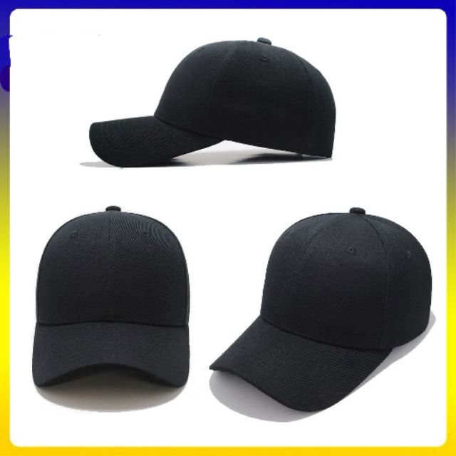 blank baseball caps