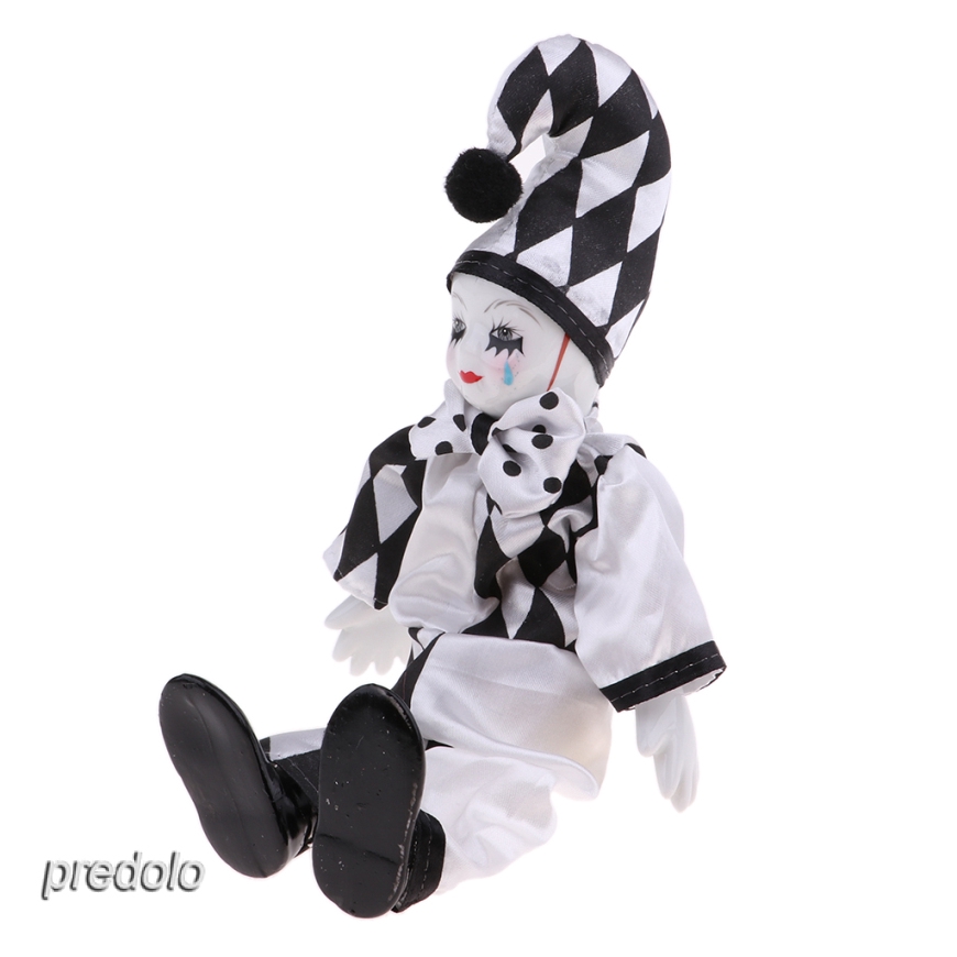 cute porcelain clown doll