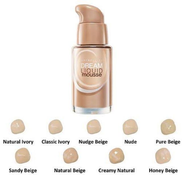 dream liquid mousse airbrush finish