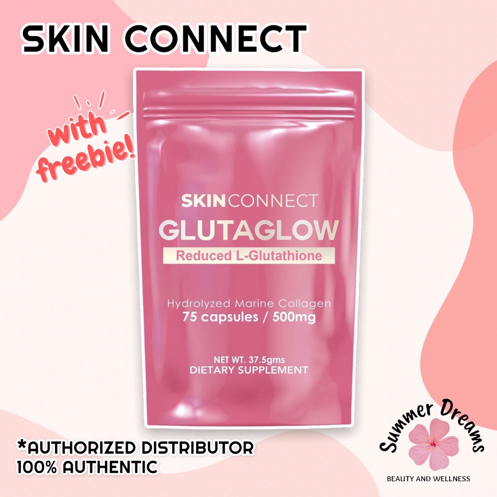 Skin Connect Gluta Glow 75 capsule Glutathione Collagen Capsule ...