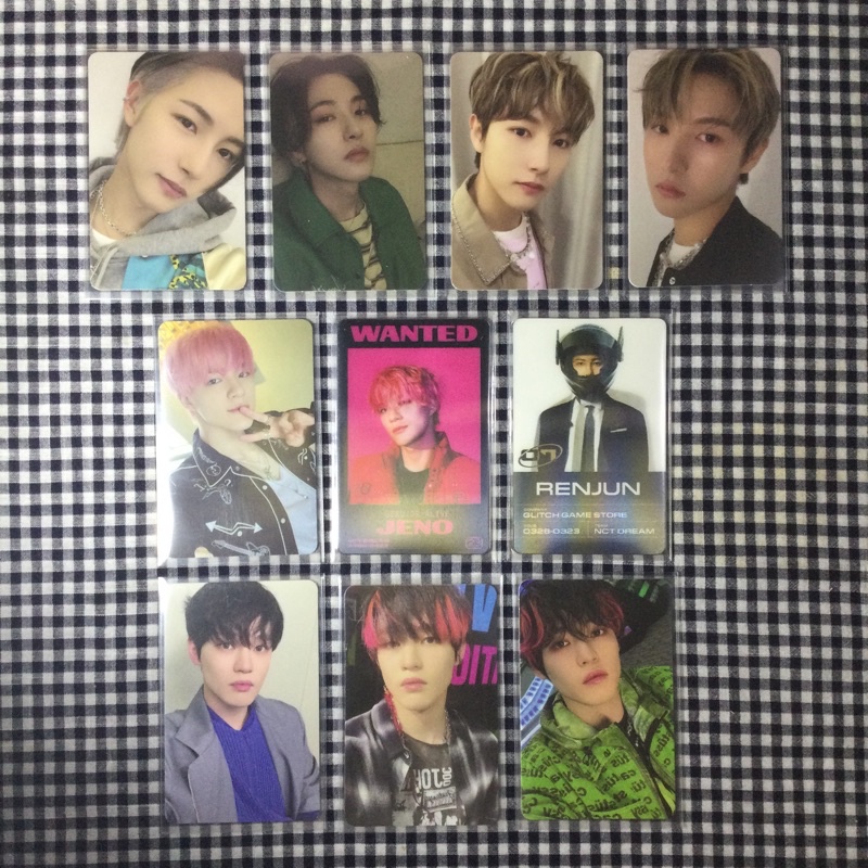 NCT Dream Photocards (Renjun, Chenle, & Jeno) | Shopee Philippines